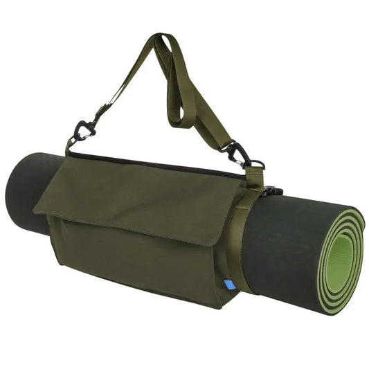 Multifunctional Yoga Mat Bag Carrier, Full-zip Exercise Holder, Easy Access, Zipper, Adjustable Strap