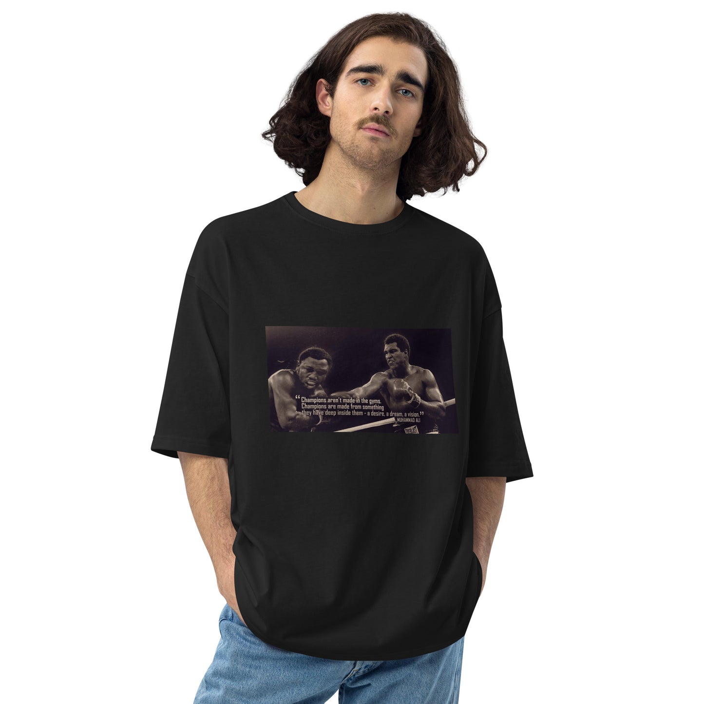 Muhammad Ali Unisex oversized t-shirt