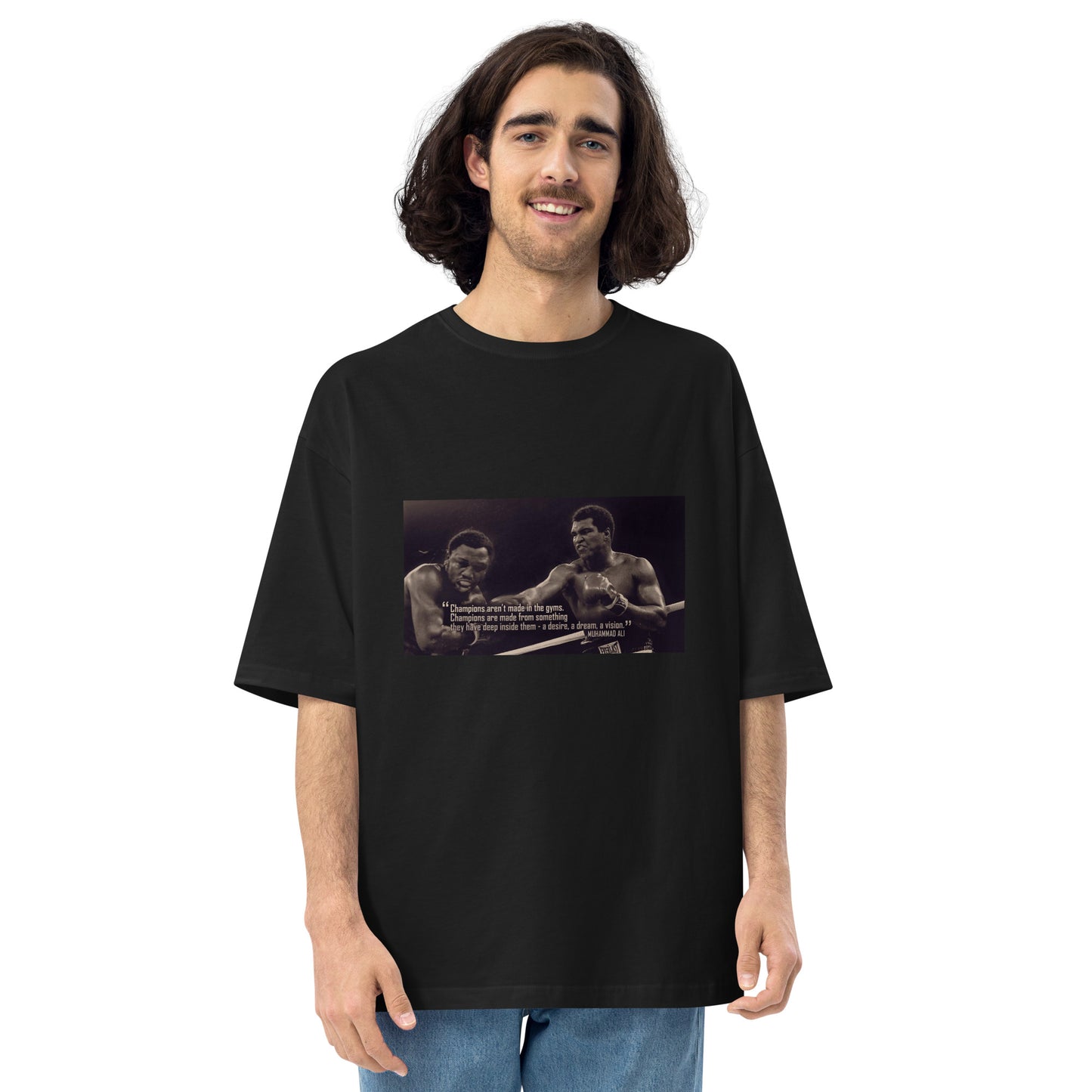 Muhammad Ali Unisex oversized t-shirt