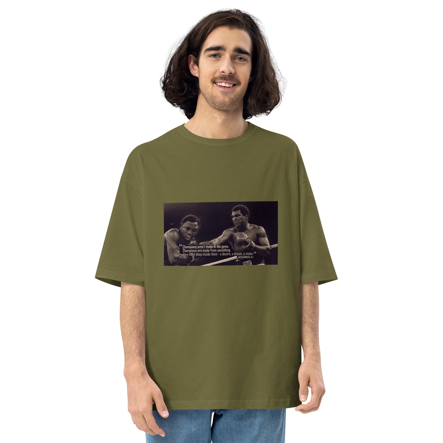 Muhammad Ali Unisex oversized t-shirt