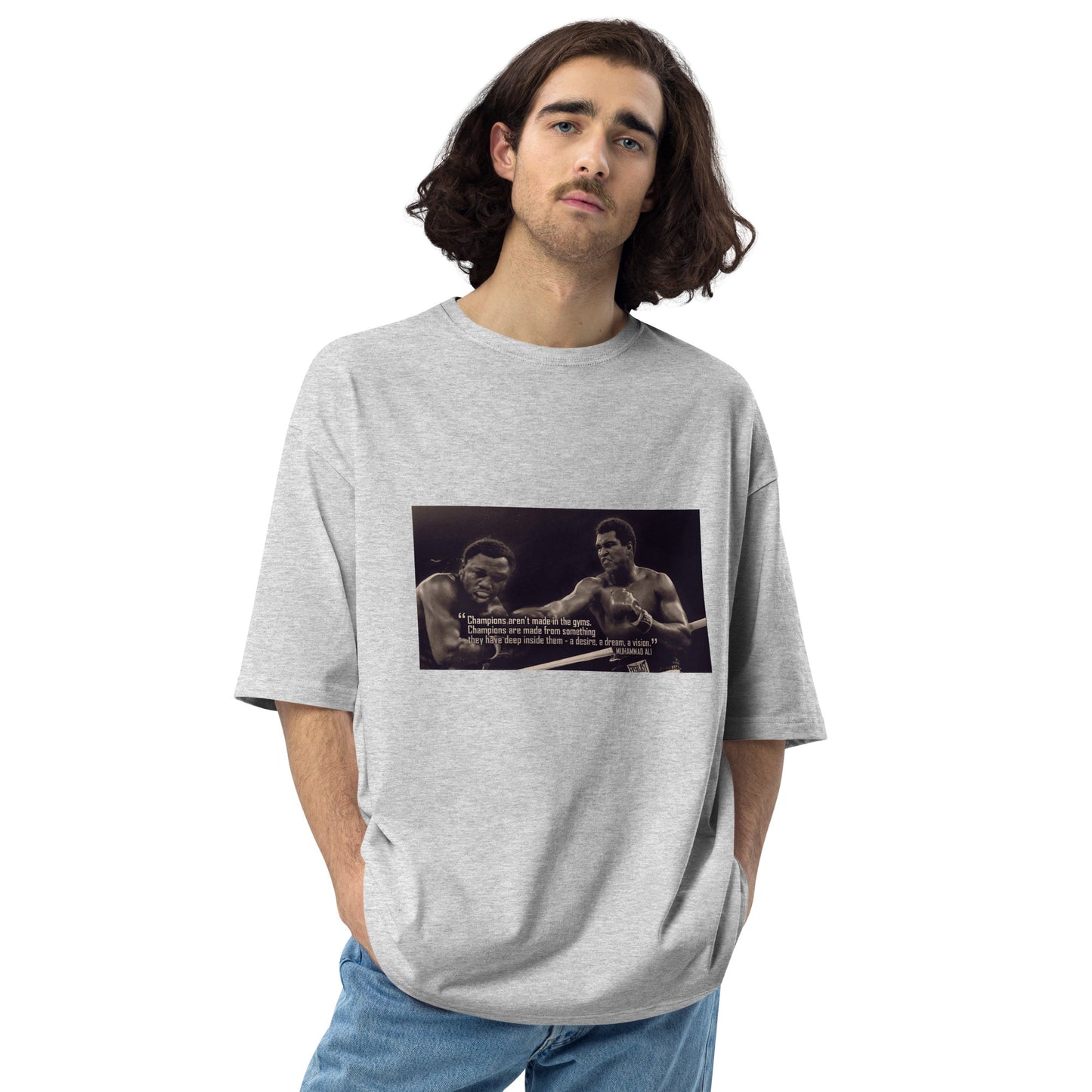 Muhammad Ali Unisex oversized t-shirt