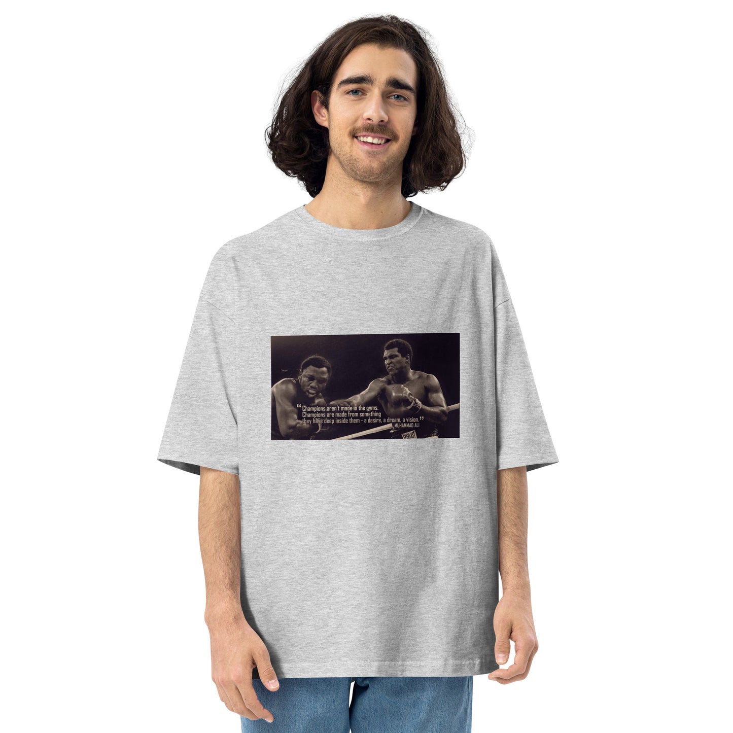 Muhammad Ali Unisex oversized t-shirt