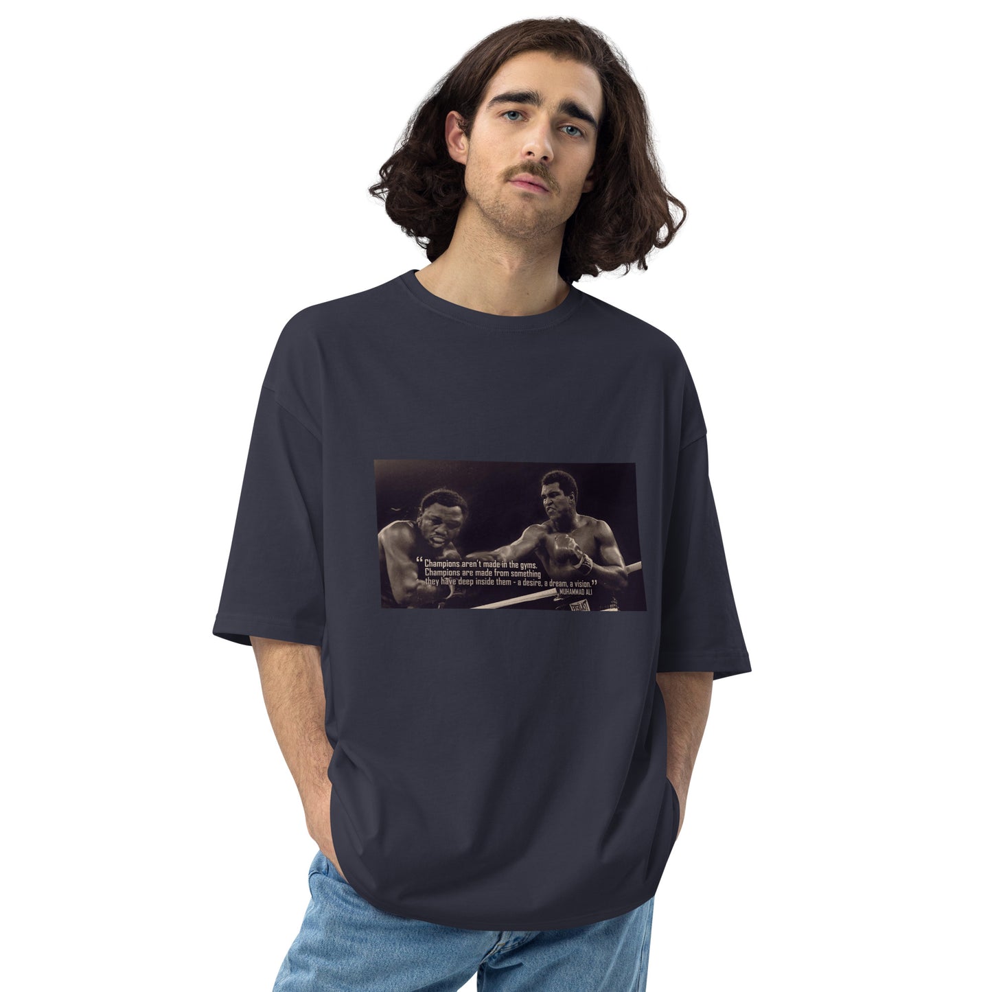 Muhammad Ali Unisex oversized t-shirt