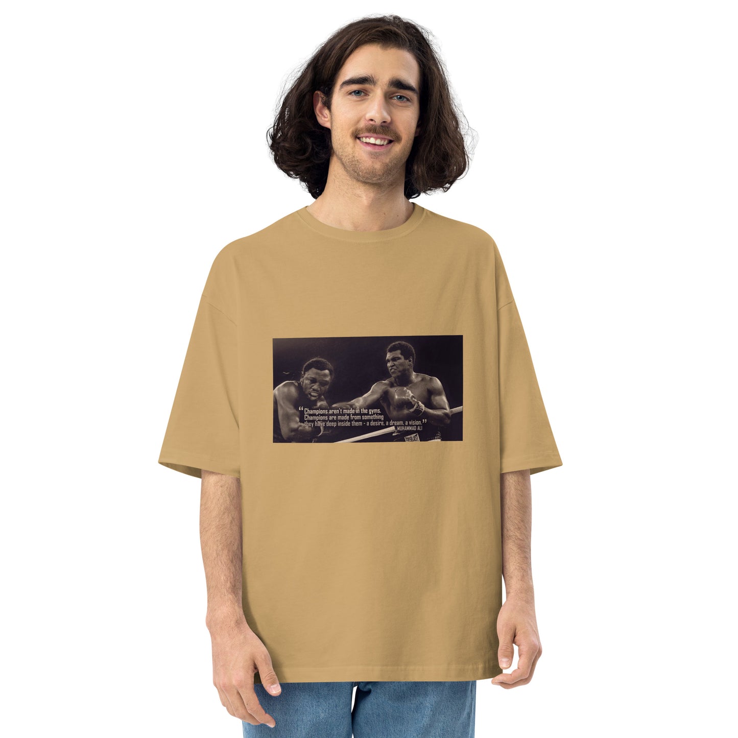 Muhammad Ali Unisex oversized t-shirt