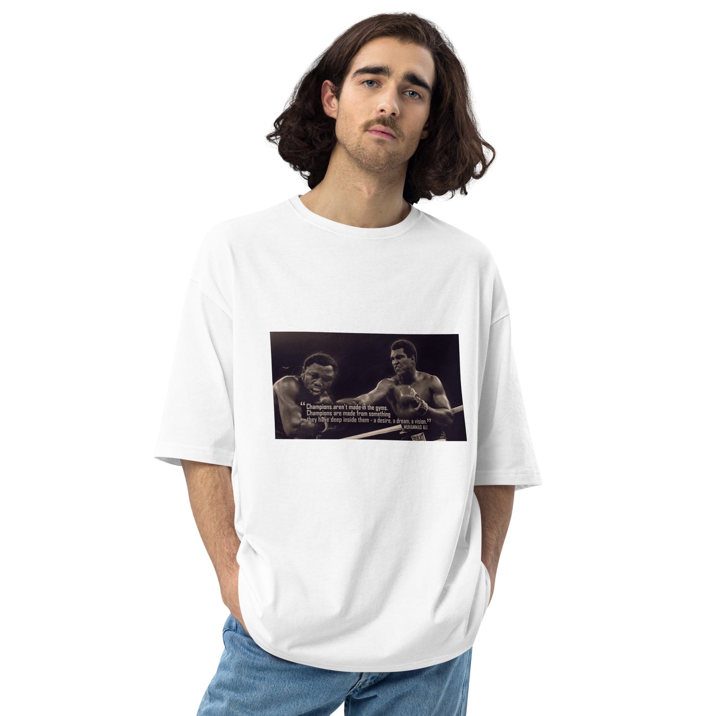 Muhammad Ali Unisex oversized t-shirt