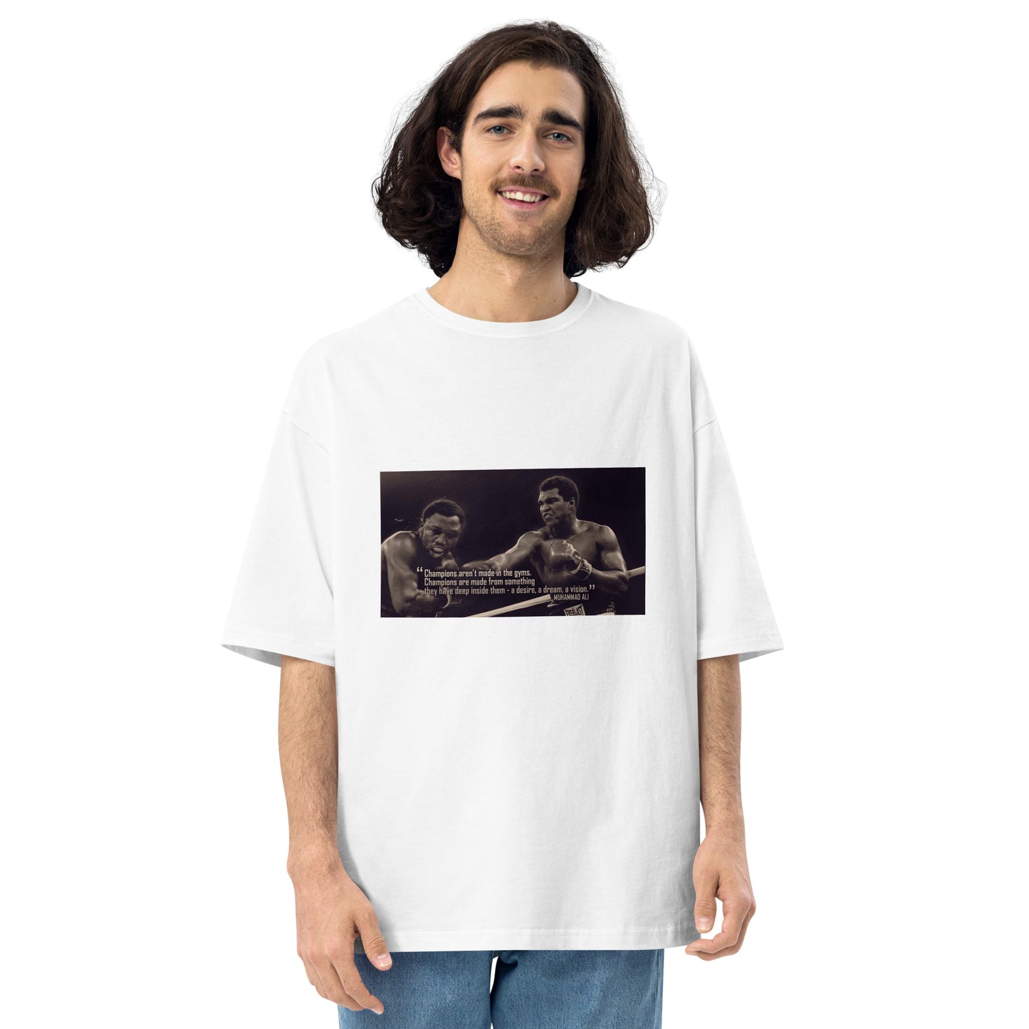 Muhammad Ali Unisex oversized t-shirt